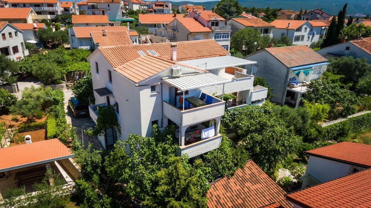 Marie I Nikola Apartman Krk Town Kültér fotó